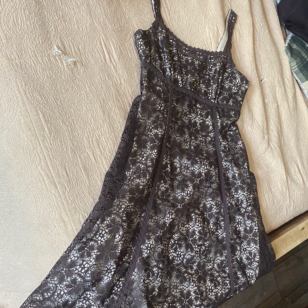 Elegant Black Lace Dress